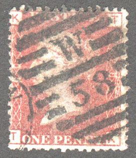 Great Britain Scott 33 Used Plate 200 - TK - Click Image to Close